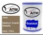 Preview: Jeep, Medium Suede Metallic, GK4 / PK4: 500ml Lackdose, von ATW Autoteile West.